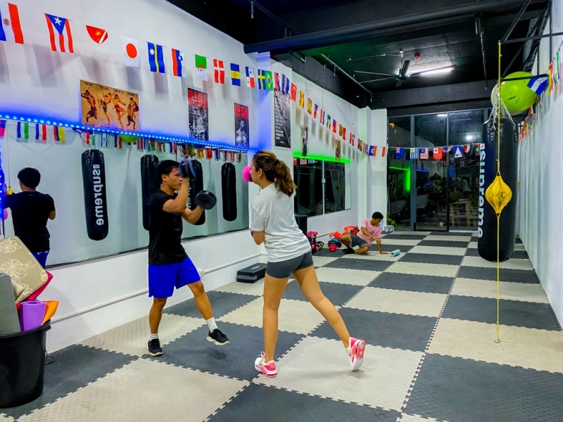 フィリピン留学 Cebu21 - B`CEBU-Gym-3